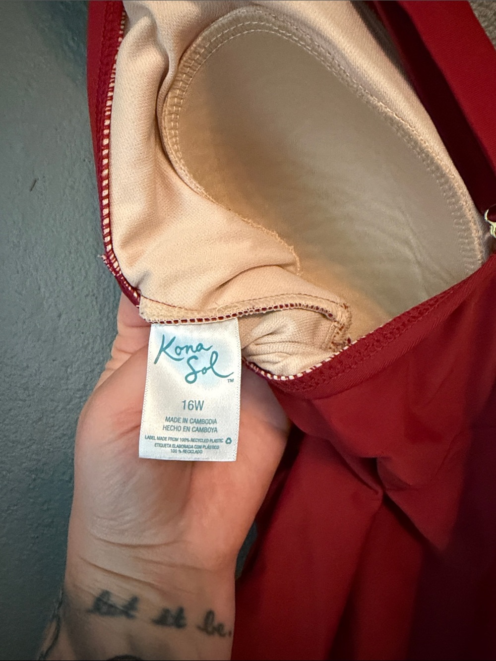 Kona Sol Ruffled Ruched One Piece - Picture 7 of 9